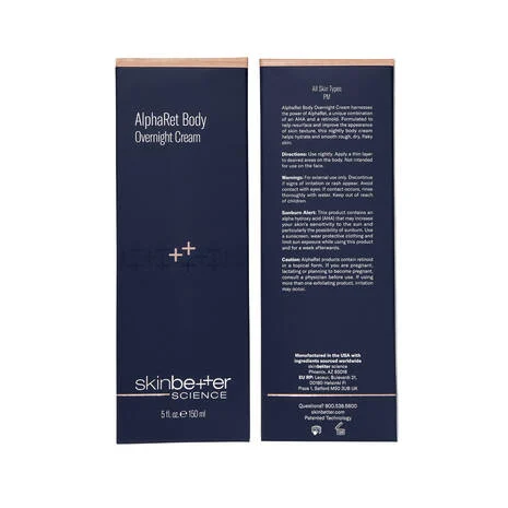 SkinBetter Science® AlphaRet® Overnight Body Cream